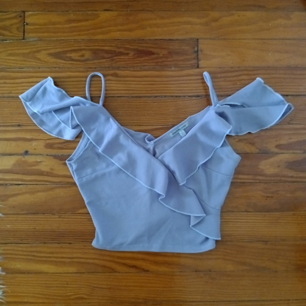 Charlotte Russe off the shoulder top
